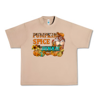 Burro Pumpkin Spice Junkie Urban Heavy Tee - FaDigitalArtStudio