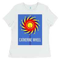 White The Essential Design-(Catherine-Wheel) Ladies Tee - StudioElite