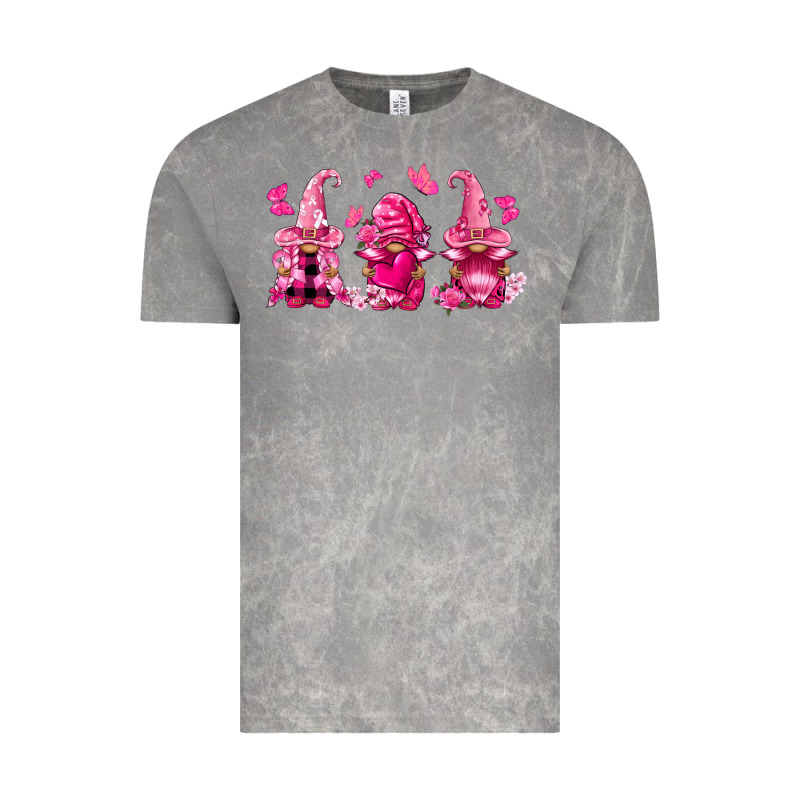 Breast Cancer Gnomies Vintage Tee by FaDigitalArtStudio | Teevron