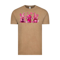 Vintage Coffee breast cancer gnomies Vintage Tee - FaDigitalArtStudio