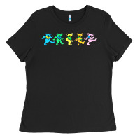 Black jerry's designer bears Ladies Tee - StudioElite