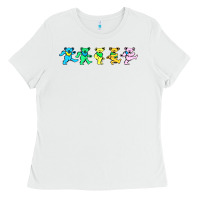 White jerry's designer bears Ladies Tee - StudioElite