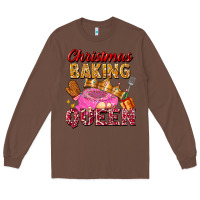 Chestnut christmas baking queen Long Sleeve Tee - FaDigitalArtStudio