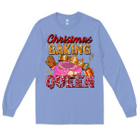 Colony Blue christmas baking queen Long Sleeve Tee - FaDigitalArtStudio