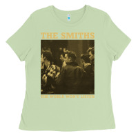 Matcha the smiths the world won't listen gift men women Ladies Tee - StudioElite