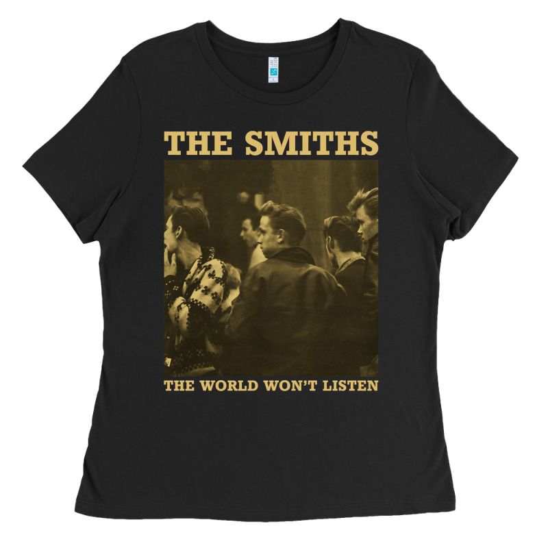 The Smiths The World Won't Listen Gift Men Women Ladies Tee by StudioElite | Teevron