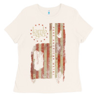 Bone lamb of god, pure american metal flag Ladies Tee - StudioElite