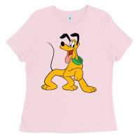 Bubblegum Pink pluto Ladies Tee - StudioElite