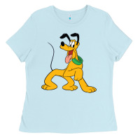 Baby Blue pluto Ladies Tee - StudioElite