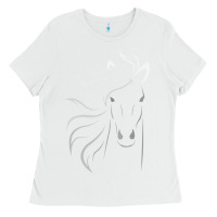 White horse lover gifts Ladies Tee - StudioElite
