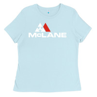 Baby Blue cool mclane design Ladies Tee - StudioElite