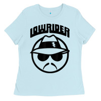 Baby Blue LOWRIDER T SHIRT Ladies Tee - StudioElite