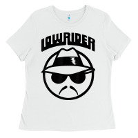 White LOWRIDER T SHIRT Ladies Tee - StudioElite