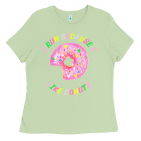 Matcha i run because i like donuts Ladies Tee - StudioElite