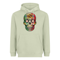 Matcha mexican skull Heavyweight Hoodie - JahusDesignShop