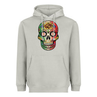 Moon Dust mexican skull Heavyweight Hoodie - JahusDesignShop