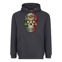 Smoke mexican skull Heavyweight Hoodie - JahusDesignShop