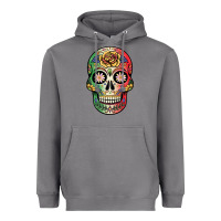 Storm mexican skull Heavyweight Hoodie - JahusDesignShop