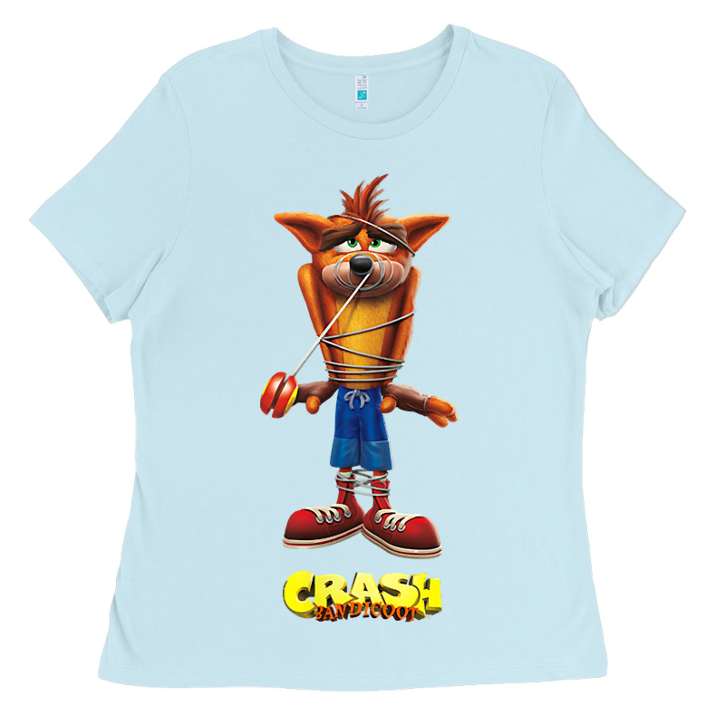Crash Bandicoot  Yo Yo Ladies Tee by StudioElite | Teevron