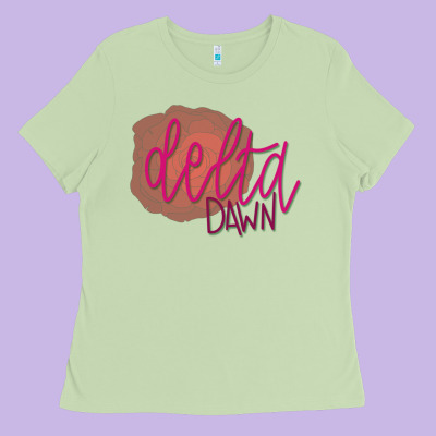 Delta Dawn Classic Ladies Tee Designed By Studioelite