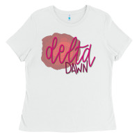 White Delta Dawn Classic Ladies Tee - StudioElite