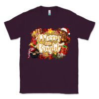 Plum merry and bright Classic Tee - CowGirlArtShop