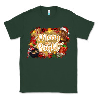 Sports Green merry and bright Classic Tee - CowGirlArtShop