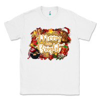 White merry and bright Classic Tee - CowGirlArtShop