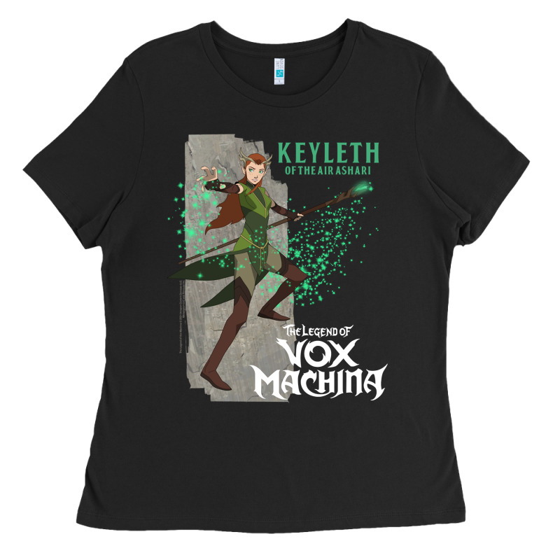 The Legend Of Vox Machina Keyleth Long Sleeve T Sh Ladies Tee by StudioElite | Teevron