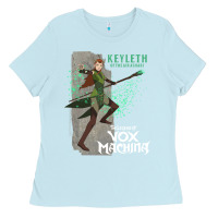 Baby Blue the legend of vox machina keyleth long sleeve t sh Ladies Tee - StudioElite
