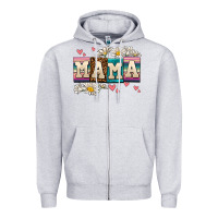 Heather Grey mama Zipper Hoodie - AdoDesignShop