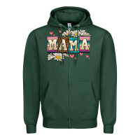 Sports Green mama Zipper Hoodie - AdoDesignShop