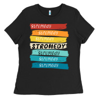 Black stromedy Ladies Tee - StudioElite