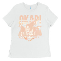 White okapi t  shirt wildlife okapi lover africa safari zoo animal okapi t Ladies Tee - StudioElite