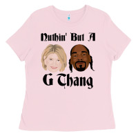Bubblegum Pink Snoop And Martha G Thang Perfect Gift Ladies Tee - StudioElite
