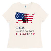 Bone the lincoln project save usa abraham lincoln american flag t shirt Ladies Tee - StudioElite