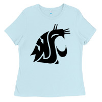 Baby Blue washington state cougars football Ladies Tee - StudioElite