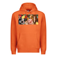 Carrot Farm animals with aztec Premium Hoodie - RanaPortraitStore