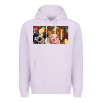 Farm Animals With Aztec Premium Hoodie | Teevron