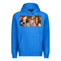 True Royal Farm animals with aztec Premium Hoodie - RanaPortraitStore