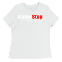 White GameStop Ladies Tee - StudioElite