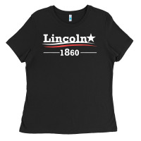 President Abraham Lincoln Campaign Honest Abe Gift T Shirt Ladies Tee | Teevron