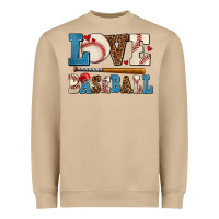 Mushroom love baseball Heavyweight Sweatshirt - AdoDesignShop