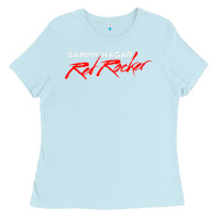 Baby Blue sammy hagar and the circle design Ladies Tee - StudioElite