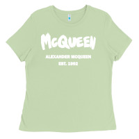 Matcha Alexander Mcqueen Classic Ladies Tee - StudioElite