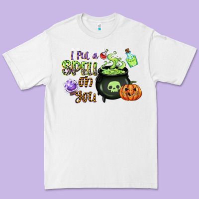 I Put A Spell On You Premium Tee Designed By Cowgirlartshop