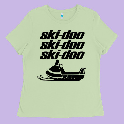 Vintage Ski Doo Ladies Tee Designed By Studioelite