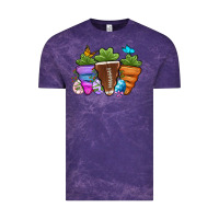Cloud Purple Football Easter sports carrots Vintage Tee - OliviaCreatesArt