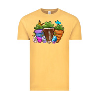 Vintage Mustard Football Easter sports carrots Vintage Tee - OliviaCreatesArt