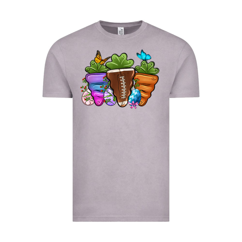 Football Easter Sports Carrots Vintage Tee by OliviaCreatesArt | Teevron